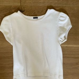 brandy melville puff sleeve top